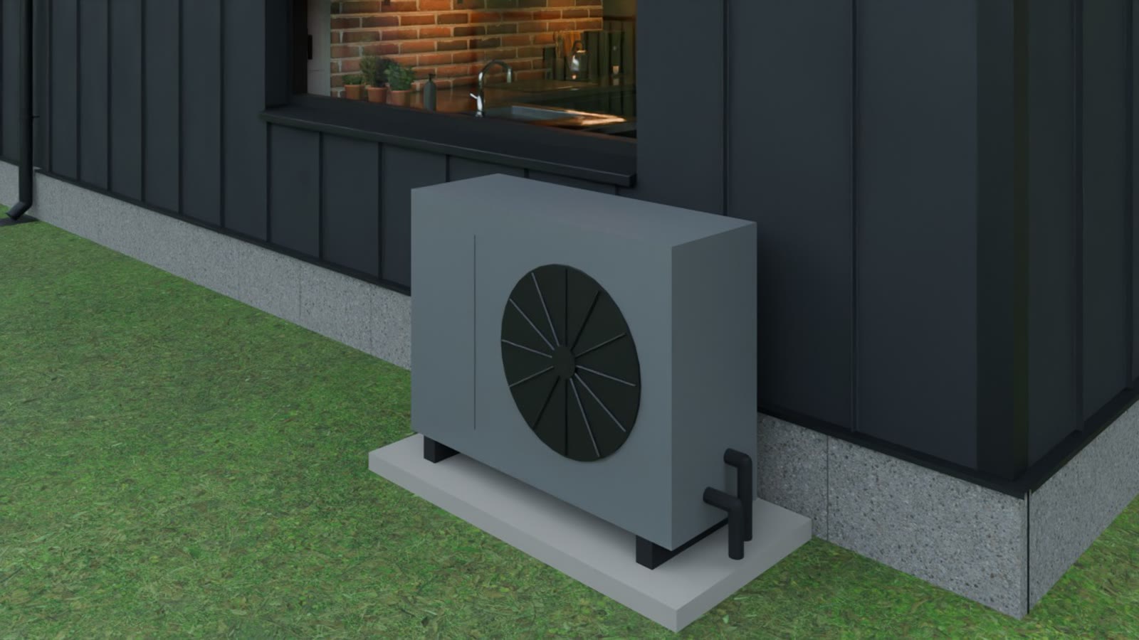 Dom na działce w modelu 3D HouseVision